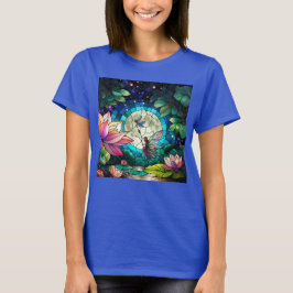 Camiseta Stained Glass Little Fairy With Dragonfly