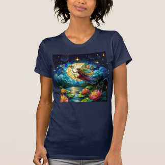Camiseta Stained Glass Moonlight Flight Fairy 