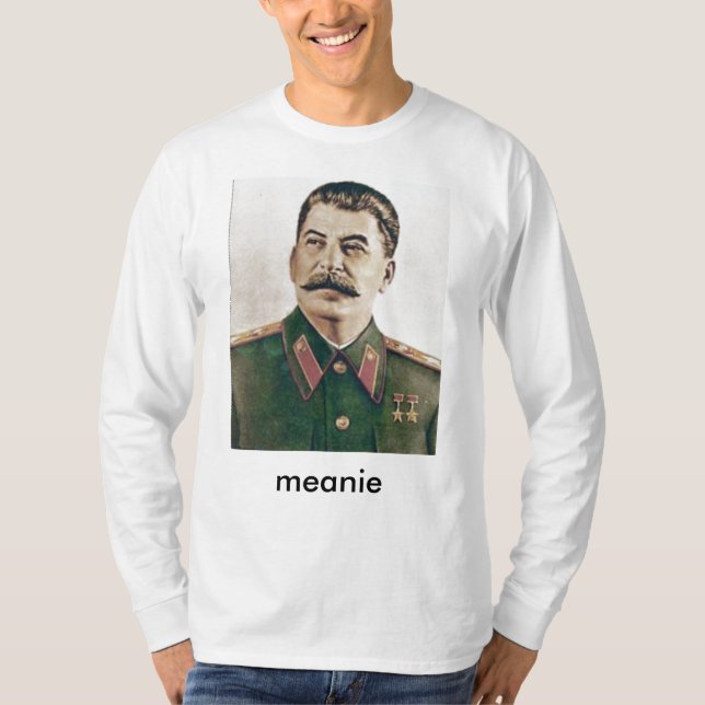 Camiseta Stalin, meanie (Frente)