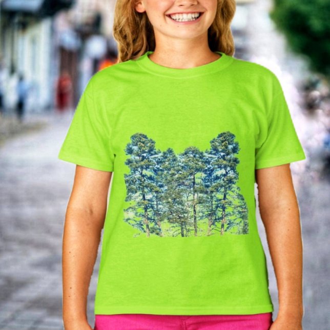 Camiseta Stand Of Tres T-Shirt (This Stand Of Trees T-Shirt comes in your choice of colors, for a variety of looks!)