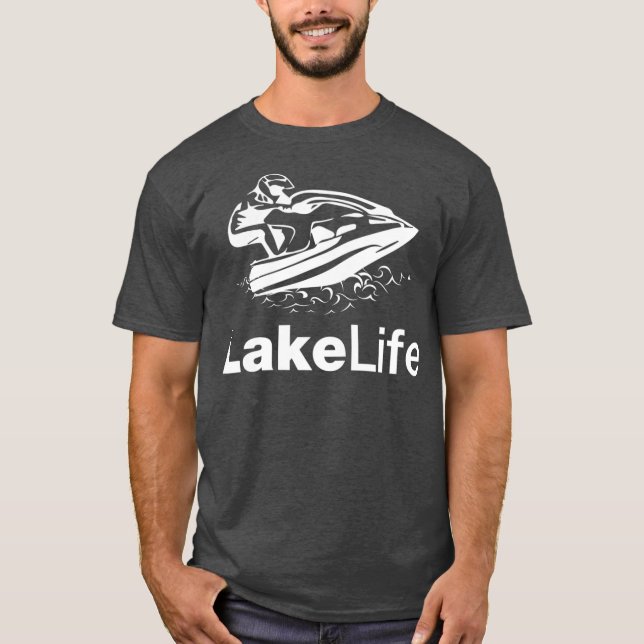 Camiseta Stand Up Jet Ski Lake Life 2Stroke (Frente)