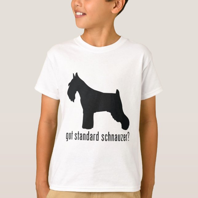 Camiseta Standard Schnauzer (Frente)