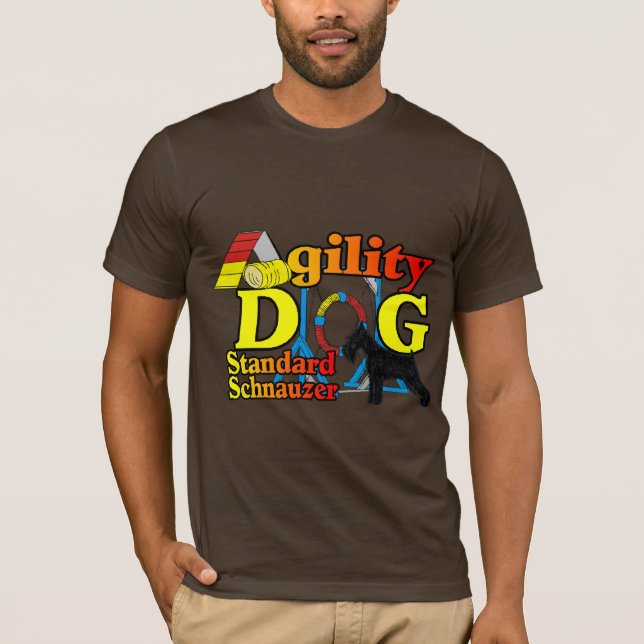 Camiseta Standard_Schnauzer_Agilidade (Frente)