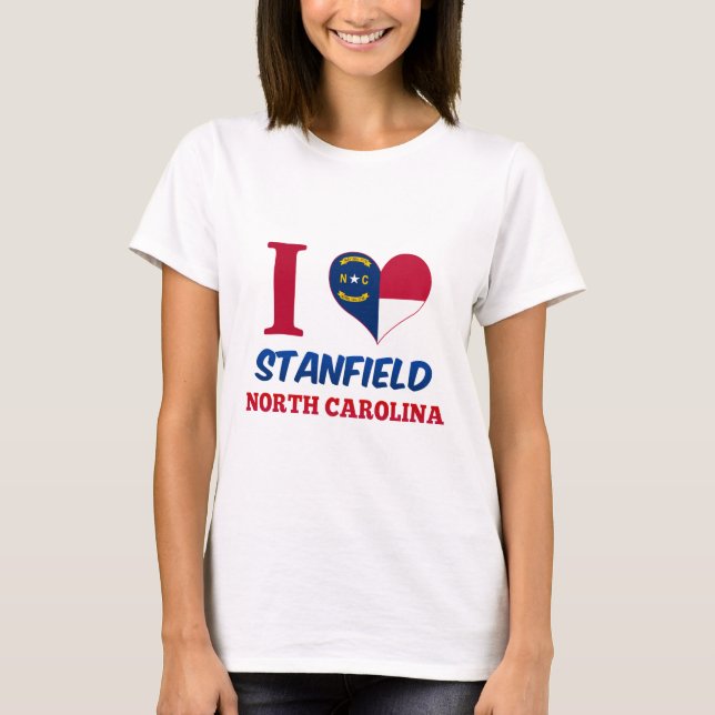 Camiseta Stanfield, North Carolina (Frente)