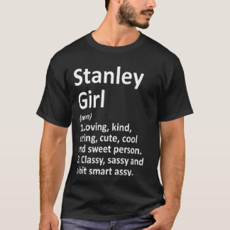 Camiseta Stanley Girl Wi Wisconsin Funny City Roots
