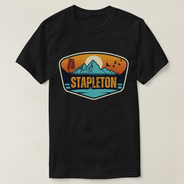 Camiseta Stapleton, Alabama (Frente do Design)