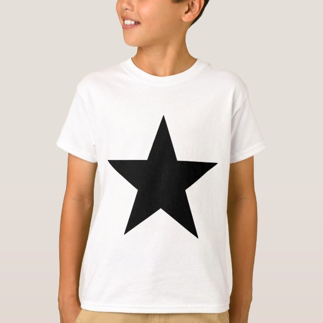 Camiseta Star Black O MUSEUM Zazzle Dons (Frente)