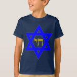 Camiseta STAR de David e Símbolo da LIFE<br><div class="desc">símbolos judeus</div>