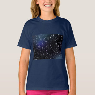 Camiseta Star Gazer Nature Sky Space Paz Destino de Amor