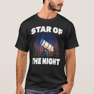 Camiseta Star Gazing - Star Of Night - Astrônomo - Con