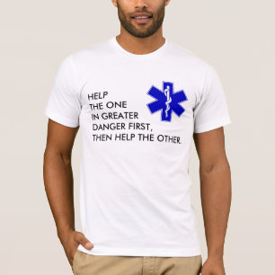 Camiseta Star of Life - texto personalizado