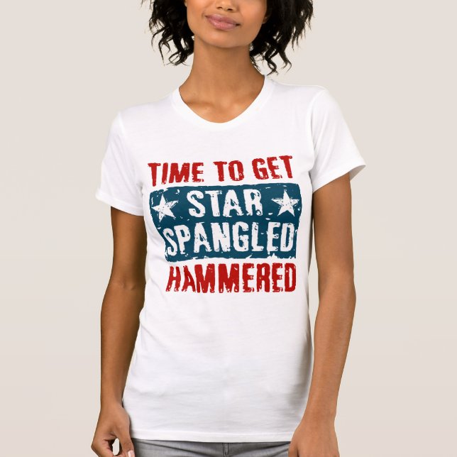 Camiseta Star Spangled Hammered (Frente)