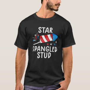 Camiseta Star Spangled Study T Engraçado 4 De Julho S Para