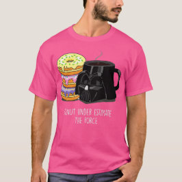 Camiseta Star Wars Darth Vader Café e Rosquinhas
