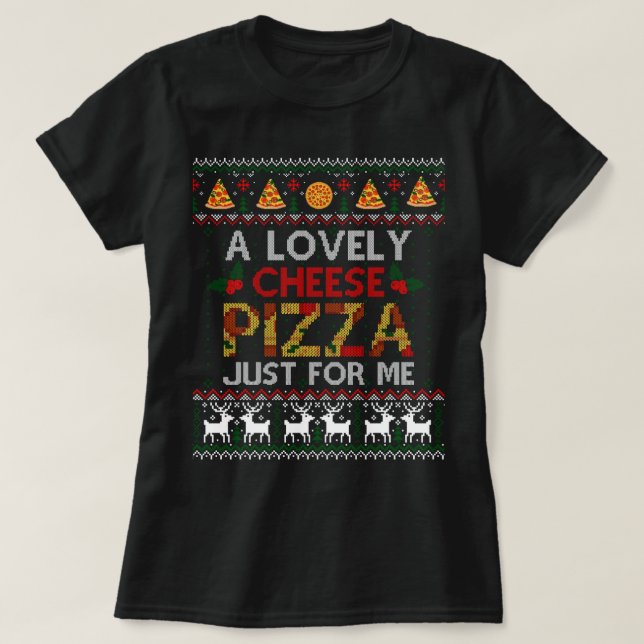 Camiseta Star Wars Imperial Star Destroyer Pizza (Frente do Design)