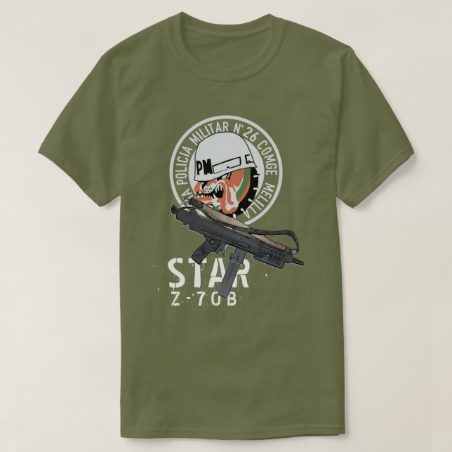 CAMISETA STAR Z-70 B (Frente do Design)