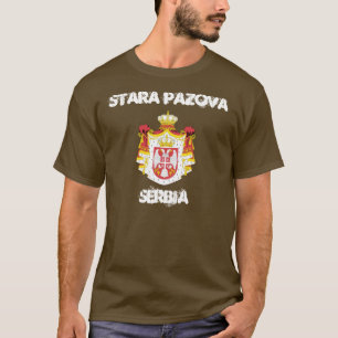 Camiseta Stara Pazova, Sérvia com casaco de armas