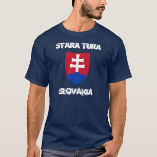 Camiseta Stara Tura, Slovakia com brasão