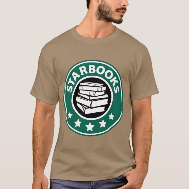 Camiseta StarBooks engraçado (Frente)