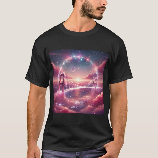 Camiseta Stardust Bridge Love Mens Tshirt (Frente)