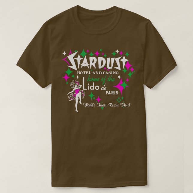 Camiseta Stardust Hotel Casino Lido De Paris1 (Frente do Design)