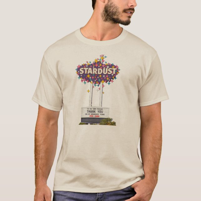Camiseta Stardust Las Vegas Marquee T-Shirt (Frente)