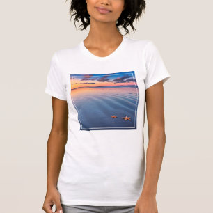 Camiseta Starfish Na Areia