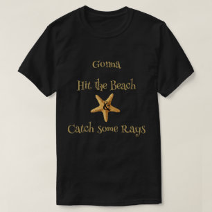 Camiseta Starfish vai acertar na praia e pegar alguns Rays