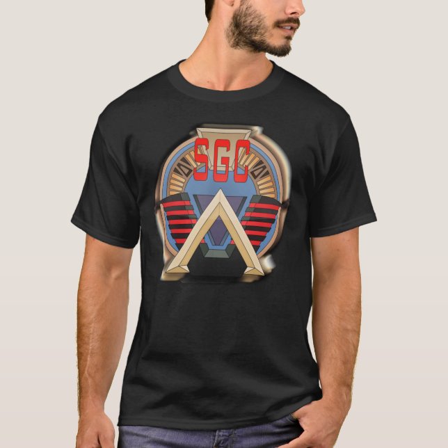 Camiseta Stargate SG1 Classic T-Shirt (Frente)
