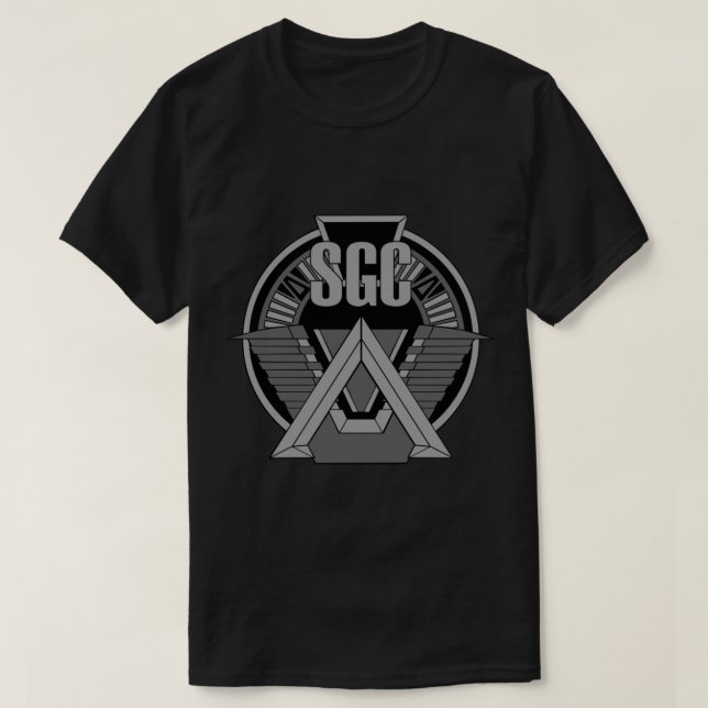 Camiseta Stargate SG1 Classic T-Shirt (Frente do Design)