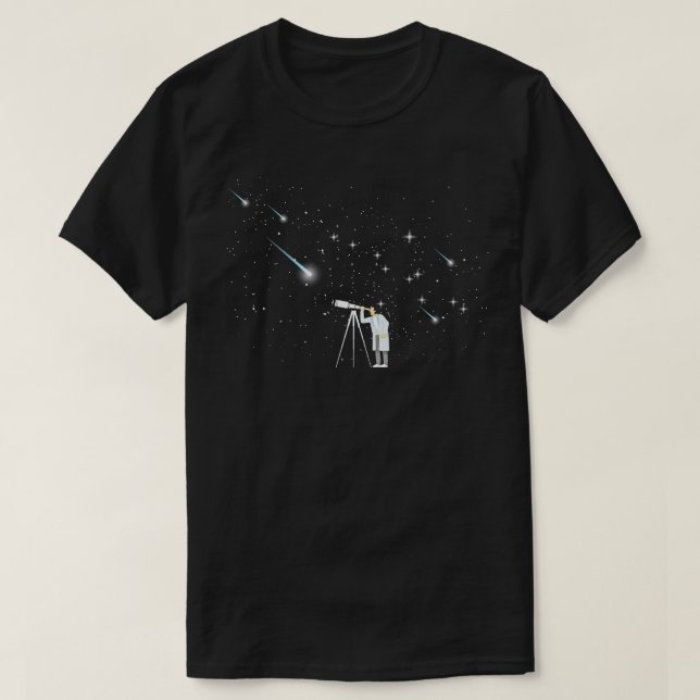 Camiseta Stargazer Astronomy Gift Ciência em Destaque (Frente do Design)