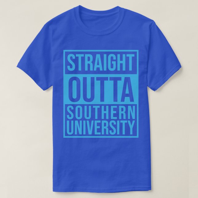 Camiseta Staright Outta Southern University (Frente do Design)