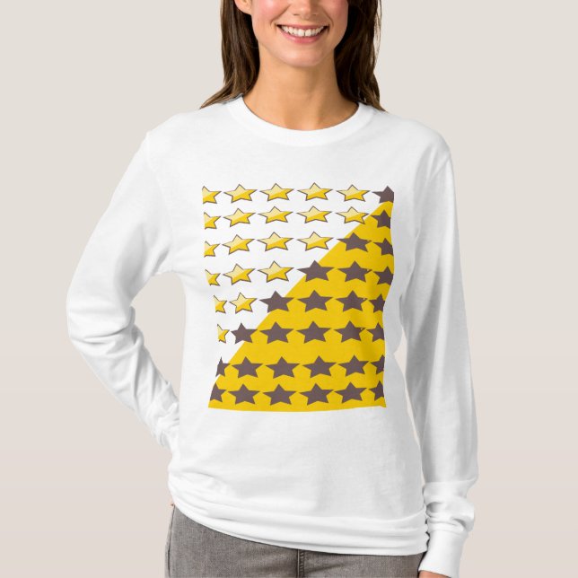 Camiseta Starlight Dourado (Frente)