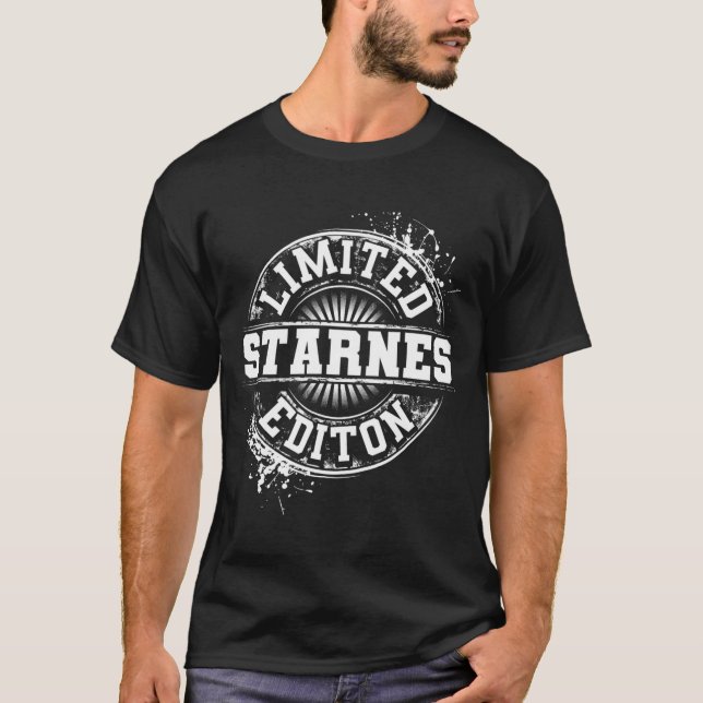 Camiseta Starnes Funny Surname Family Tree Birthday Gift  (Frente)