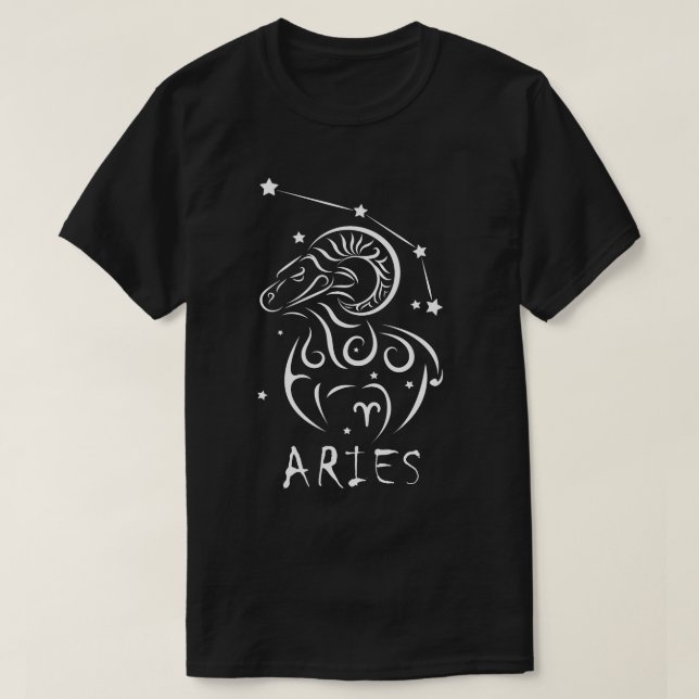 Camiseta Starry Aries (Frente do Design)