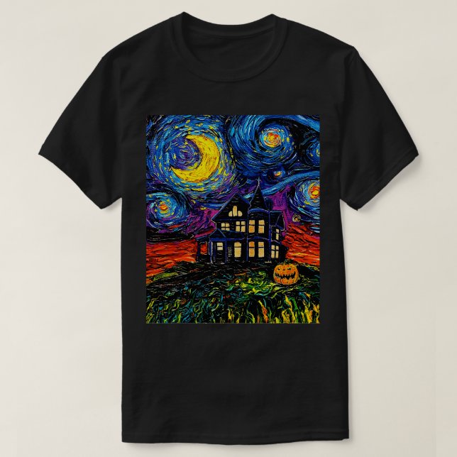 Camiseta Starry Haunting (Frente do Design)
