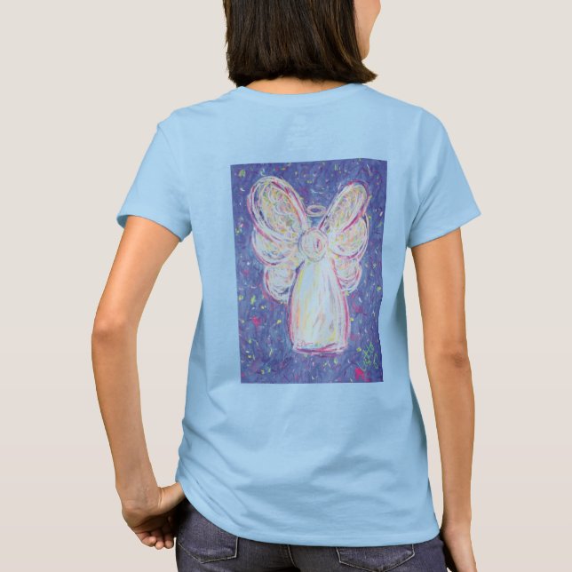 Camiseta Starry Night Angel T-shirt (Imagem no Verso) (Verso)