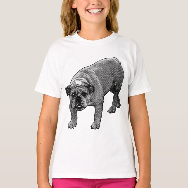 Camiseta Starry Night Bulldog Tee (Frente)