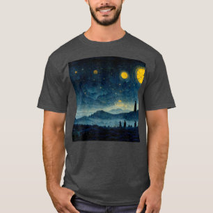 Camiseta Starry Night Caspar David Friedrich