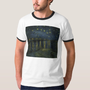 Camiseta Starry Night Over the Rhone - Van Gogh