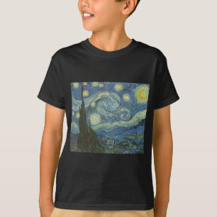 Camiseta Starry Night por Vincent Van Gogh
