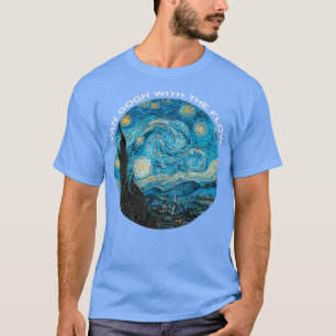 Camiseta Starry Night por Vincent Van GoghVan Gogh com o