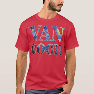 Camiseta Starry Night Van Gogh Art Pintura Vincent Van Gog