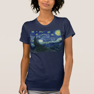 Camiseta Starry Night Vincent van Gogh Fine Art Painting