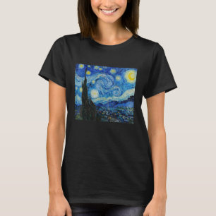 Camiseta Starry Night Vincent van Gogh Fine Art Painting