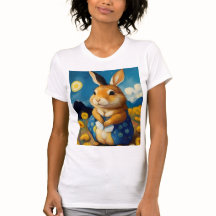 Starry Primavera Bunny T-Shirt