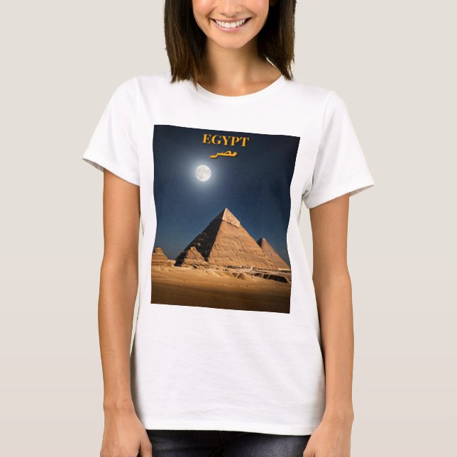 Camiseta Starry Pyramid Sonha T-shirt (Frente)