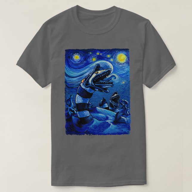 Camiseta Starry Saturn (Frente do Design)