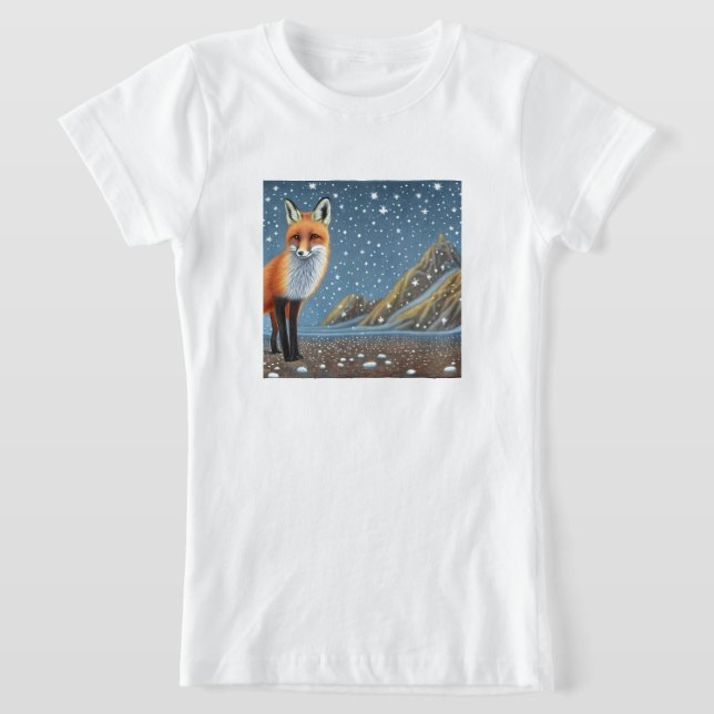 Camiseta Starry Starry Night Storybook Fox (Postura )