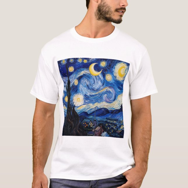 Camiseta Starry Starry — um clássico (Frente)